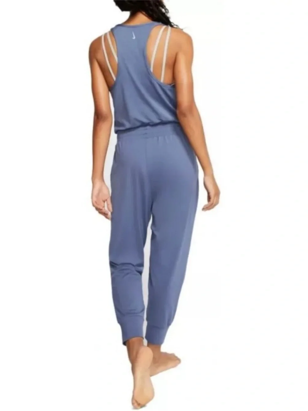 Nike Dri-FIT Yoga Jumpsuit Blue Size M
